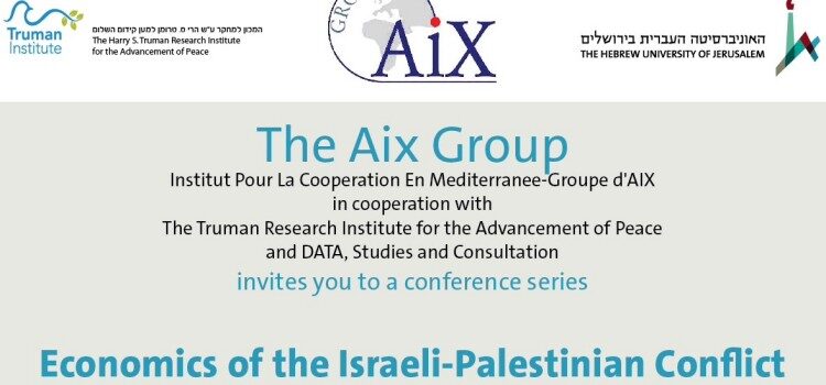 March 16, 2016: Economics of the Israeli-Palestinian Conflict